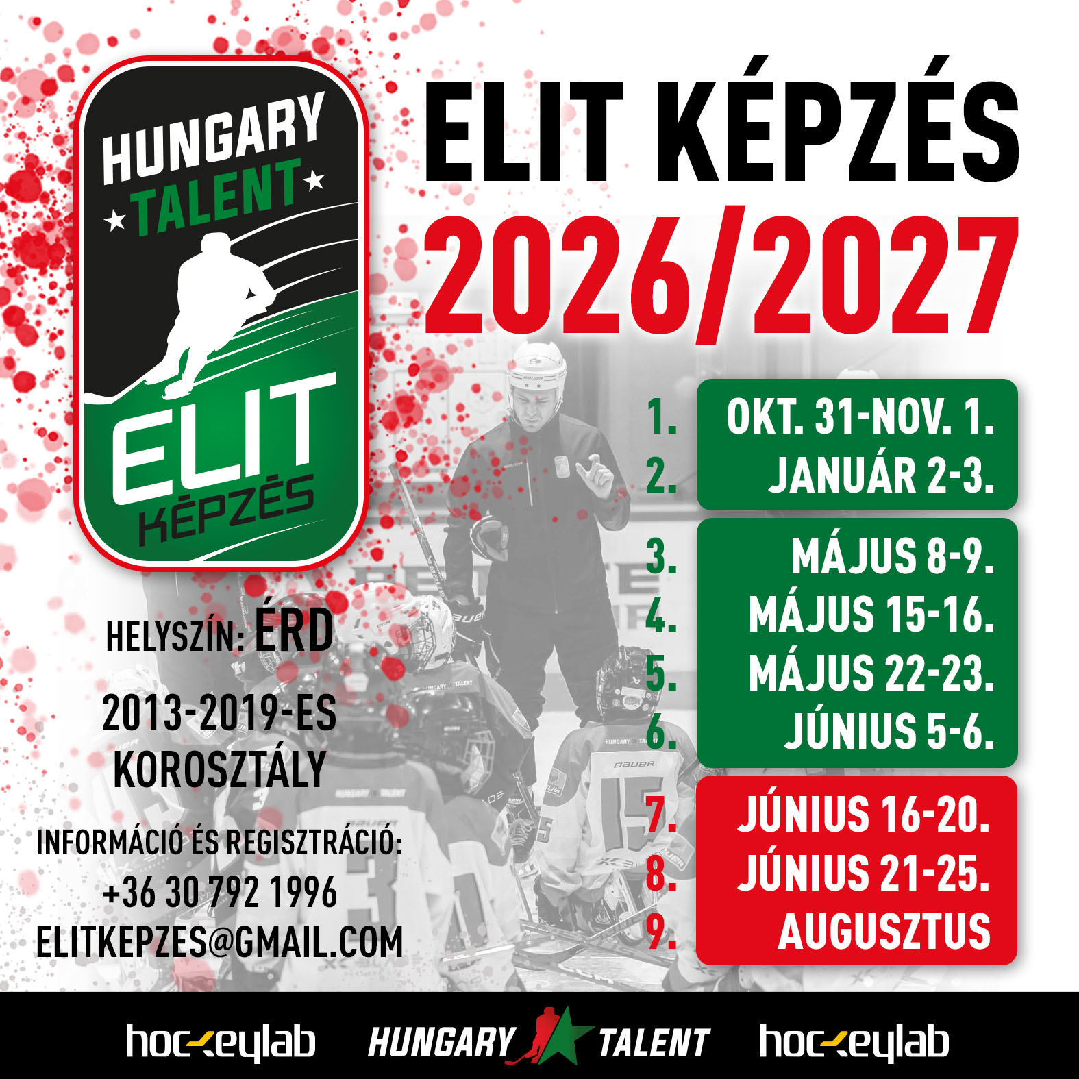 Hungary Talent Elit Képzés 2026/2027 - Nyolcadik év, új fejezet